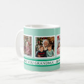 Grandma's Angels | 4 Photo Template Kaffeetasse (Vorderseite Links)