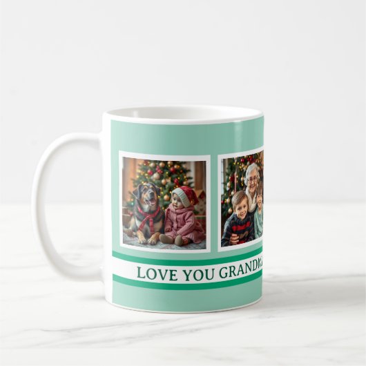 Grandma's Angels | 4 Photo Template Kaffeetasse (Links)