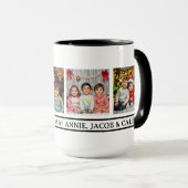 Grandma's Angels | 4 Photo Template Tasse (VorderseiteRechts)