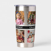 Grandma's Angels | 8 Photo Template Thermobecher (Rechts)