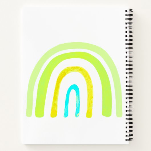 Grandma's Boho Kitchen Recipes Notebook Notizblock (Rückseite)