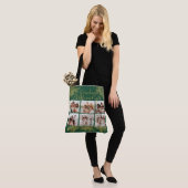 Grandma's Custom Elegant Christmas Photo Collage Tasche (Am Model)