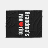 Grandma's Favorite  Fleecedecke (Vorderseite (Horizontal))