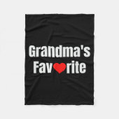 Grandma's Favorite  Fleecedecke (Vorderseite)