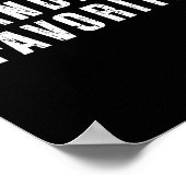 Grandma's Favorite Grandparent Granhild Funny Fami Poster (Ecke)