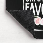 Grandma's Favorite Grandparent Granhild Humor Flor Mousepad (Ecke)