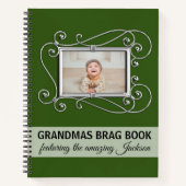 Grandmas Foto Brag Book Notizblock (Vorderseite)
