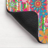 Grandmas Garden Blume Mousepad (Ecke)