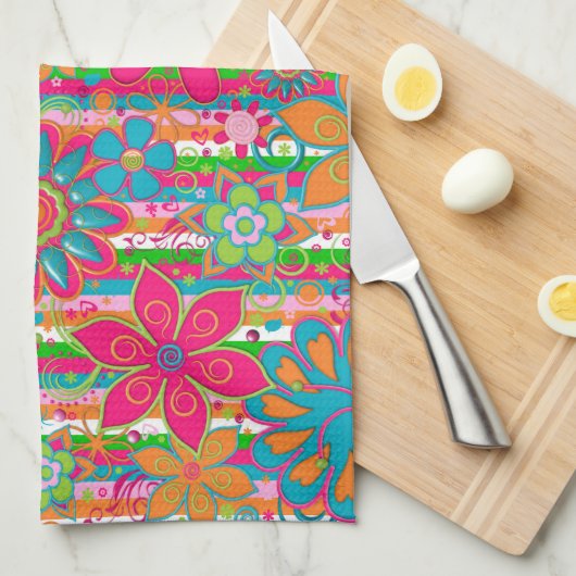 Grandmas Garden Küchentuch (Viertel Falte)