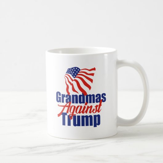 Grandmas gegen Trump Kaffeetasse (Rechts)
