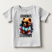 Grandmas Grandcub Baby T-shirt (Vorderseite)