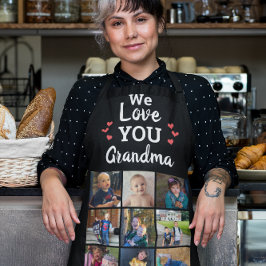 Grandmas Grandkids 12 Foto Collage Keepake Schürze