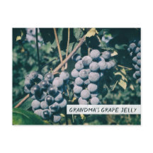 Grandma's Grape Jelly Rezept Lila Trauben Marmelad