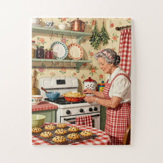 Grandma's Kitchen for Seniors 30 Large Piece Puzzle
