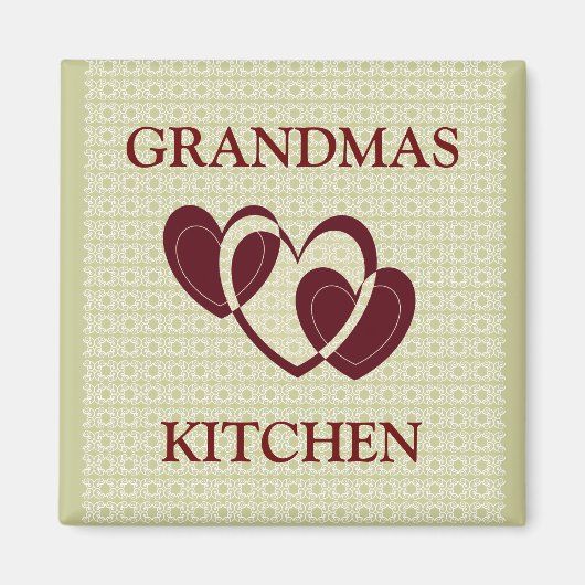 GRANDMA'S KITCHEN MAGNET (Vorne)