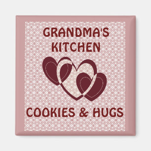 GRANDMAS KÜCHE/COOKIES UND HUGS MAGNET