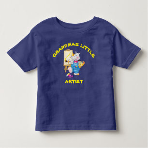 Grandmas Little Artist Kleinkind T-shirt