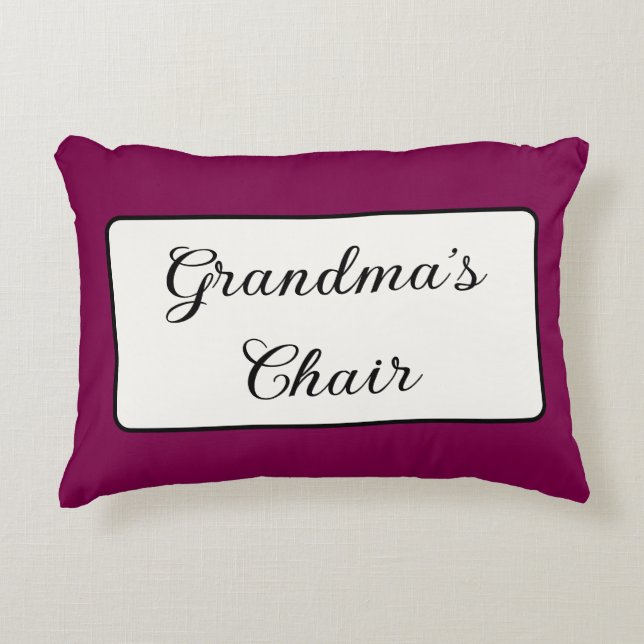 Grandma's Message Pillows Dekokissen (Vorderseite)