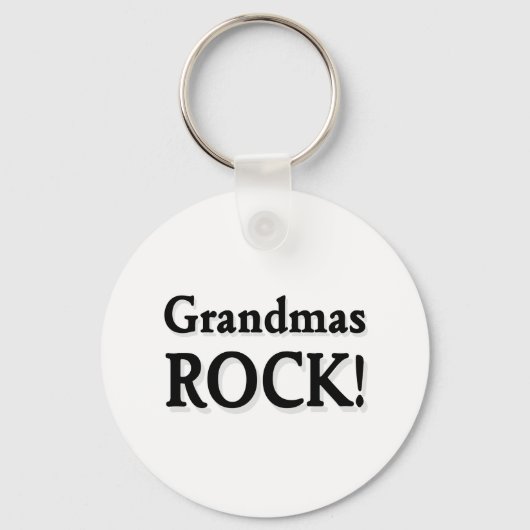 Grandmas ROCK! Schlüsselanhänger (Vorderseite)