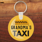 Grandma's Taxi Keychain Schlüsselanhänger (Vorderseite)