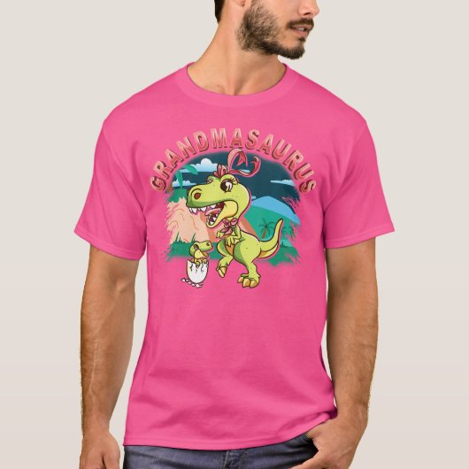 Grandmasaurus Shirt Oma Saurus Dinosaur T Re (Vorderseite)
