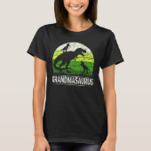 Grandmasaurus T Rex 2 Two Kid Dinosaurier Mütter D T-Shirt (Vorderseite)