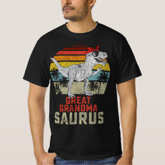Grandmasaurus T Rex Dinosaurier Great Oma Saurus T-Shirt
