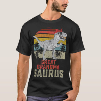 Grandmasaurus T Rex Dinosaurier Great Oma Saurus T-Shirt