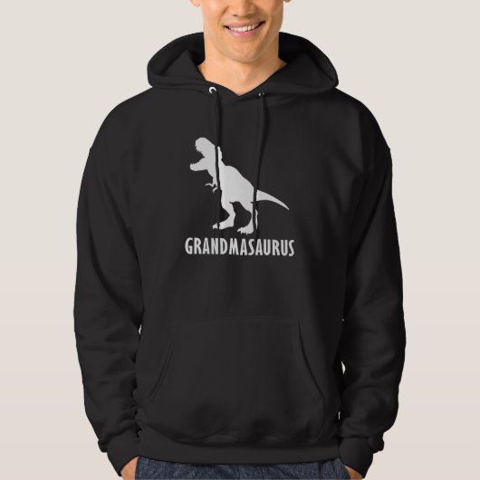 Grandmasaurus T Rex Dinosaurier Oma Saurus Mutter Hoodie (Vorderseite)