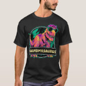 Grandmasaurus T rex Grandma Saurus Dinosaur T-Shirt (Vorderseite)