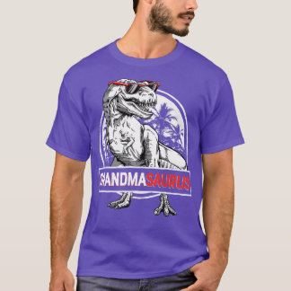 Grandmasaurus T rex Oma Saurus Dinosaur Grandm T-Shirt