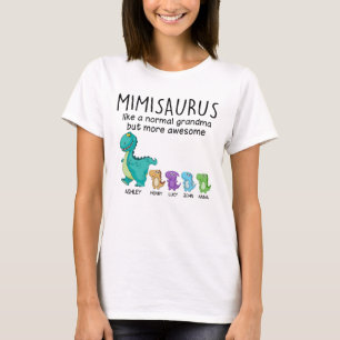 Grandmasaurus und Kinder Personalisiertes Shirt