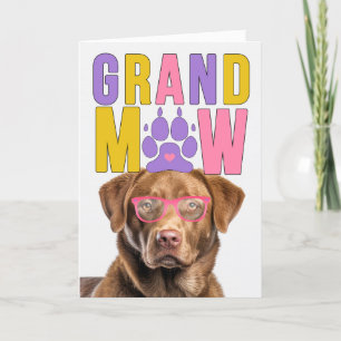 GrandMAW Chesapeake Bay Funny Großeltern Day Feiertagskarte