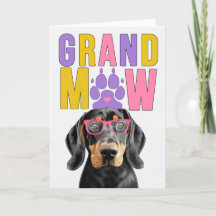 GrandMAW Coonhound Dog Funny Großeltern Day