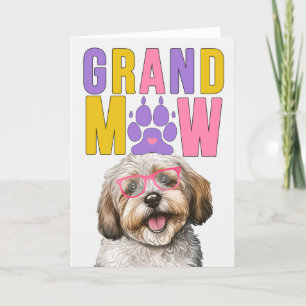 GrandMAW Havanese DOG Funny Grandeltern Day Feiertagskarte