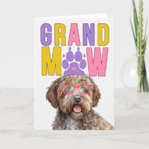 GrandMAW Lagotto Romagnolo Funny Grandeldays Day Feiertagskarte