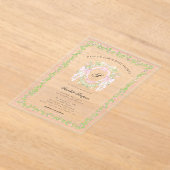 Grandmellinial Botanical Bow Crest  Acryleinladungen (Ablage )