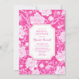 Grandmillenial Chinoiserie Brautparty Einladung