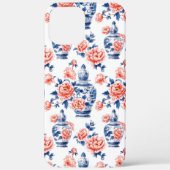 Grandmillenial Chinoiserie Ginger Jar Pink Peonies Case-Mate iPhone Hülle (Rückseite)