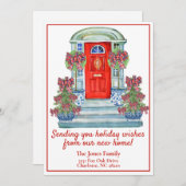 Grandmillenial Chinoiserie Holiday New Zuhause Feiertagskarte (Vorne/Hinten)