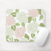 Grandmillenial Hydrangea Blumenbeutel hübsch Mousepad (Mit Mouse)