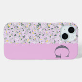 Grandmillenial MONOGRAM G LILAC KLEINE BLUME Case-Mate iPhone Hülle (Rückseite (Horizontal))