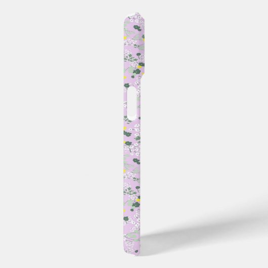 Grandmillenial MONOGRAM H LILAC KLEINE BLUME Case-Mate iPhone Hülle (Rückseite / Rechts)