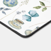 Grandmillenial Muster elegant gürtelig Schreibtischunterlage (Ecke)