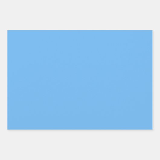 Grandmillennial Blue Bow Wrapping Paper Set Geschenkpapier Set (Vorderseite 3)