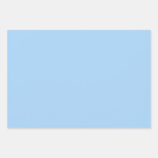 Grandmillennial Blue Bow Wrapping Paper Set Geschenkpapier Set (Vorderseite 2)