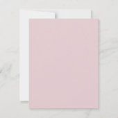 Grandmillennial-Blumen-Baby-Shower-Dankeskarten Ankündigung (Rückseite)