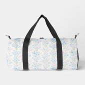 Grandmillennial Blumenmuster Duffle Bag (Vorderseite)