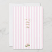 Grandmillennial Brautparty Einladung (Rückseite)