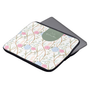 Grandmillennial-Chinoiserie individuell anpassbar Laptopschutzhülle